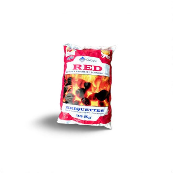 25KG Oxbow Red Smokeless Coal