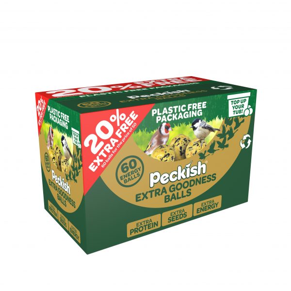 Peckish Extra Goodness Energy Balls 60pk