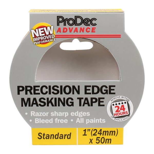 ProDec Advance 1" x 50m Precision Edge Masking Tape - Image 3