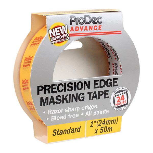 ProDec Advance 1" x 50m Precision Edge Masking Tape